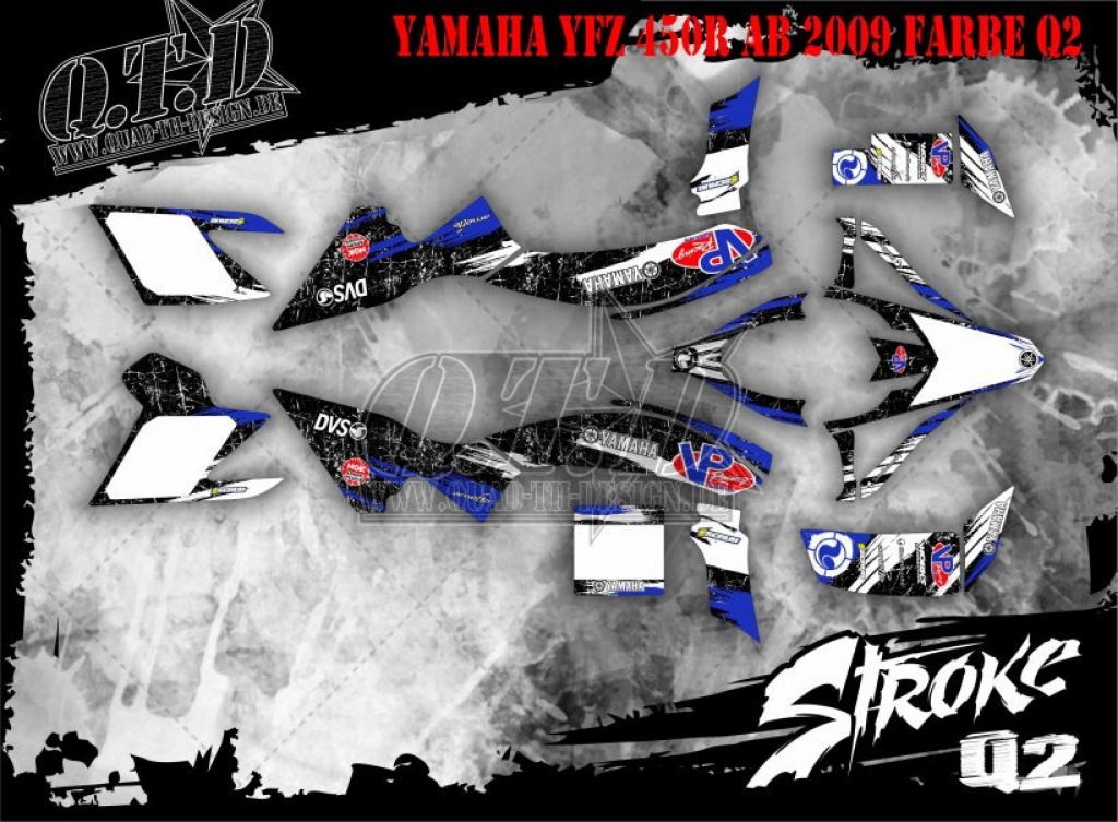 Stroke Q2 für Yamaha YFZ 450R 2009-2013