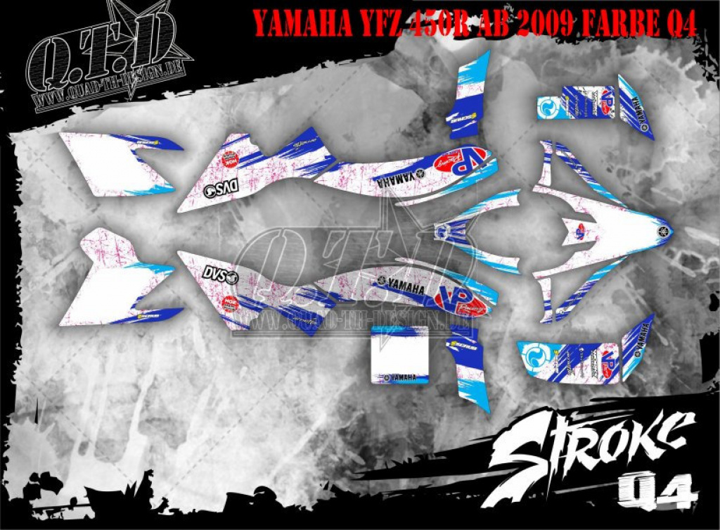 Stroke Q4 für Yamaha YFZ 450R 2009-2013