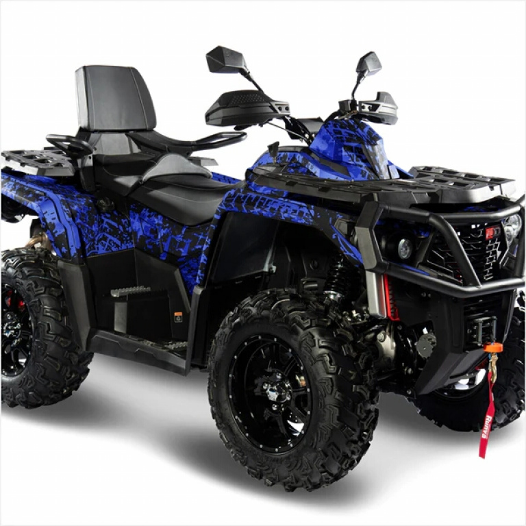 Tracker Blau XL Version für Aodes Pathcross 650/850/1000 up 2020+