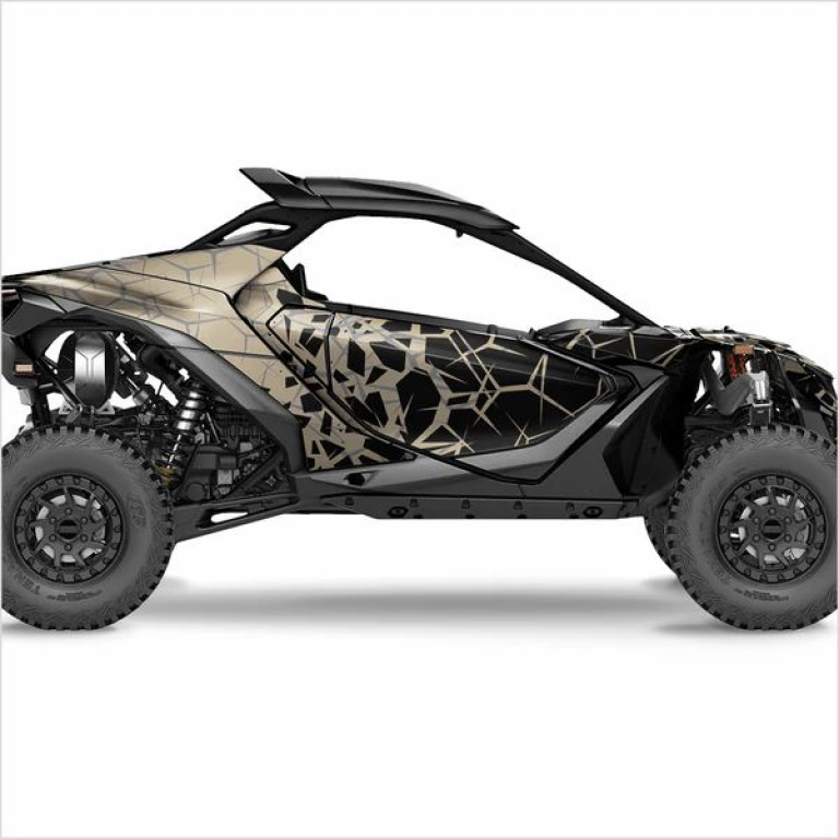 Quake Beige M Version für Can-Am Maverick R 2 Doors