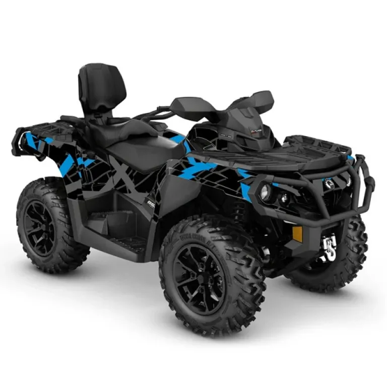 Destination Schwarz-Blau für CAN-AM Outlander DPS, X, XXC, XT, XT-P, MAX G2 2012+
