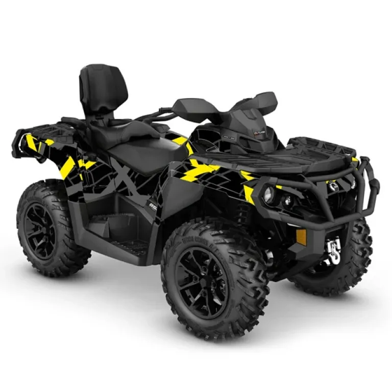Destination Schwarz-Gelb für CAN-AM Outlander DPS, X, XXC, XT, XT-P, MAX G2 2012+
