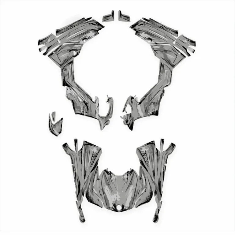 Shaded Grau für CAN-AM Outlander DPS, X, XXC, XT, XT-P, MAX G2 2012+