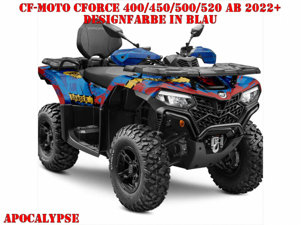 Apocalypse Blau für CF-Moto CForce 400/450/500/520 S/L ab 2022+