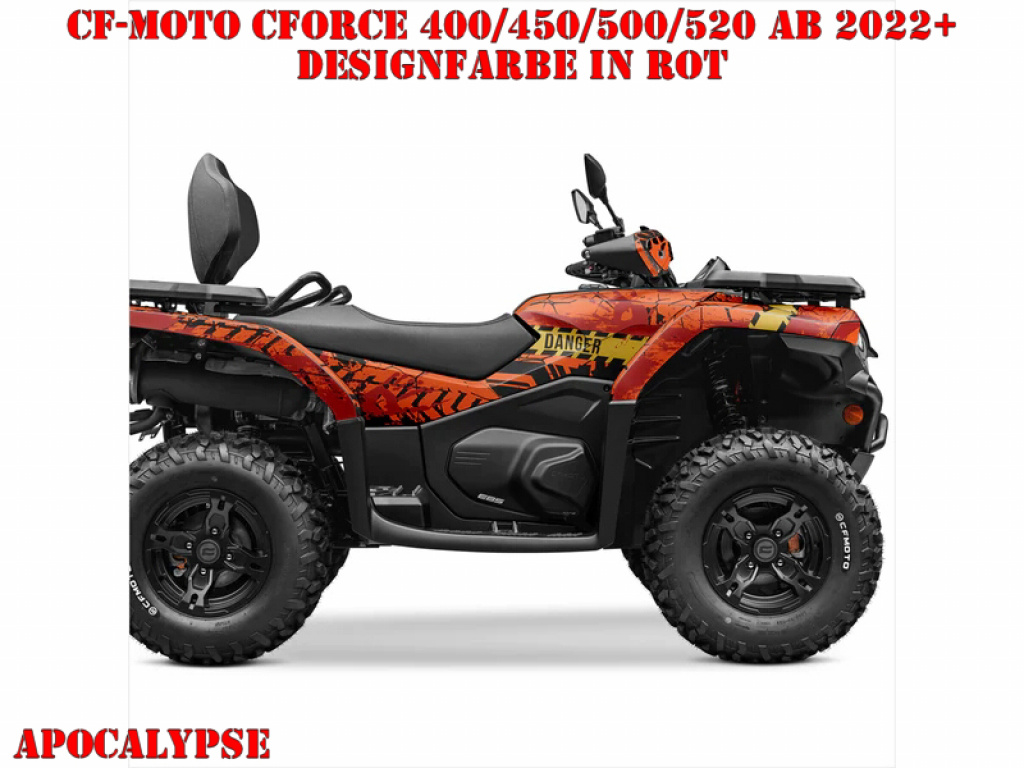Apocalypse Rot für CF-Moto CForce 400/450/500/520 S/L ab 2022+