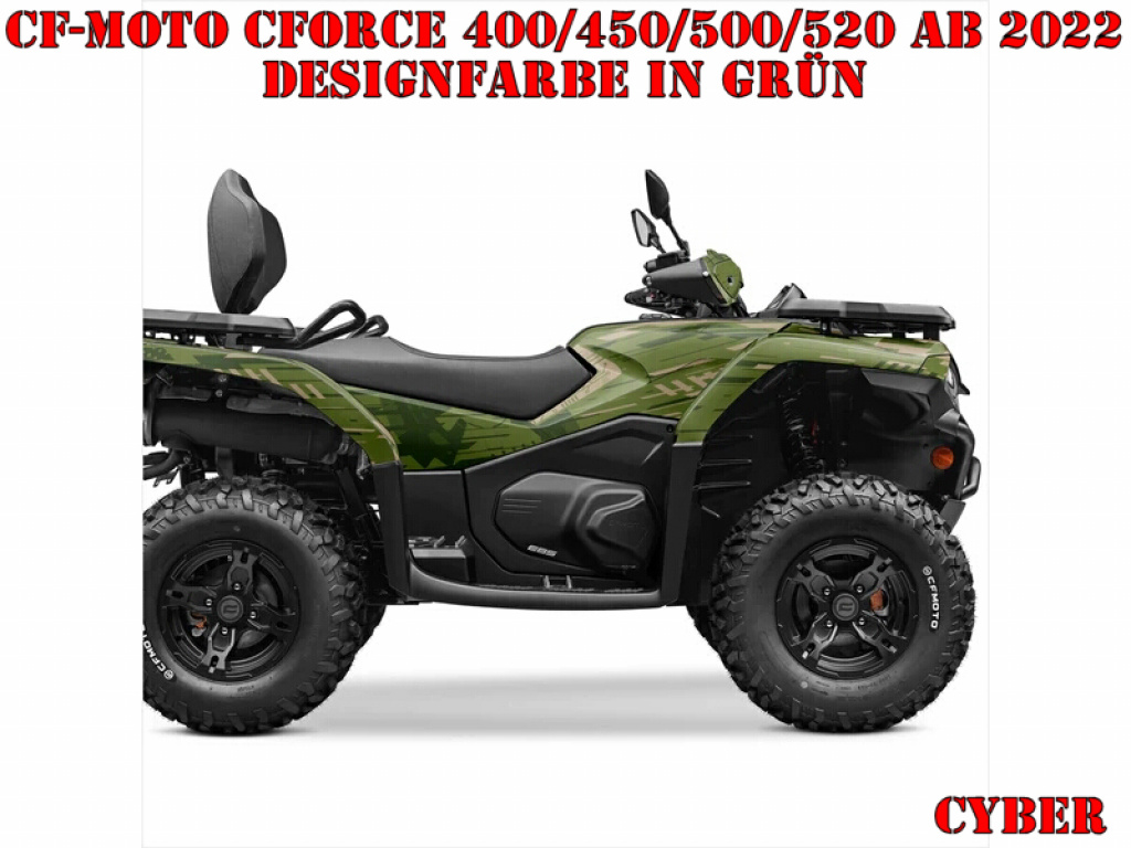 Cyber Green for CF-Moto CForce 400/450/500/520 S/L ab 2022+