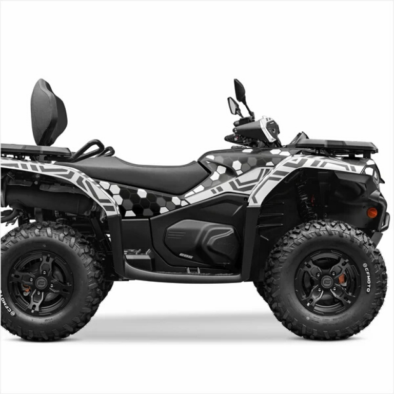 Hexa Mega Weiß für CF-Moto CForce 400/450/500/520 S/L ab 2022+