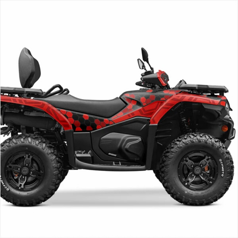 Hexa Mega Rot für CF-Moto CForce 400/450/500/520 S/L ab 2022+