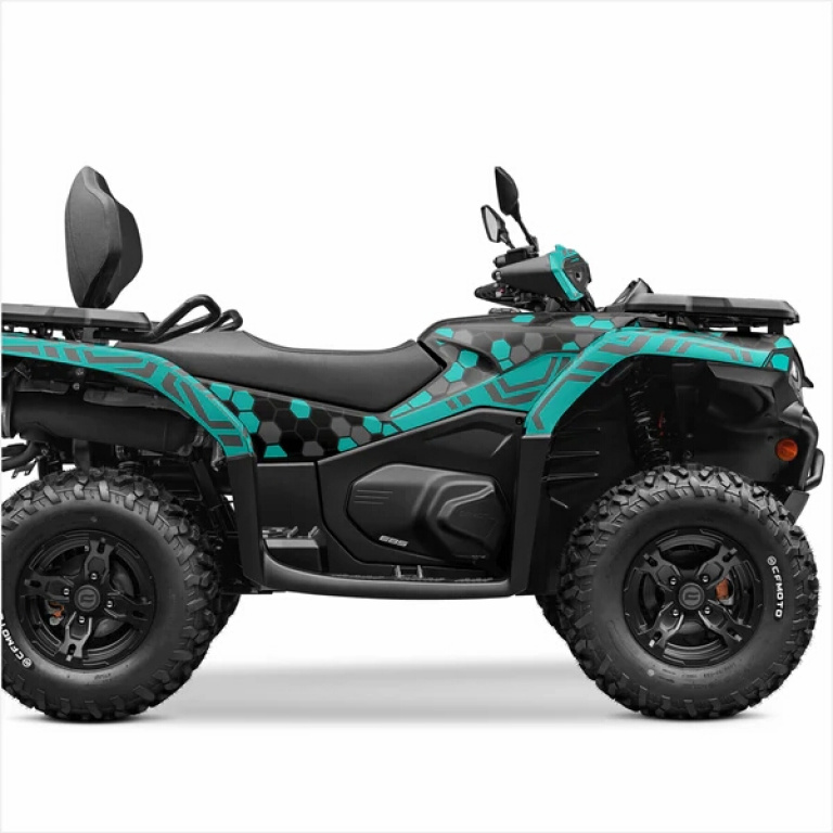 Hexa Mega Türkis für CF-Moto CForce 400/450/500/520 S/L ab 2022+
