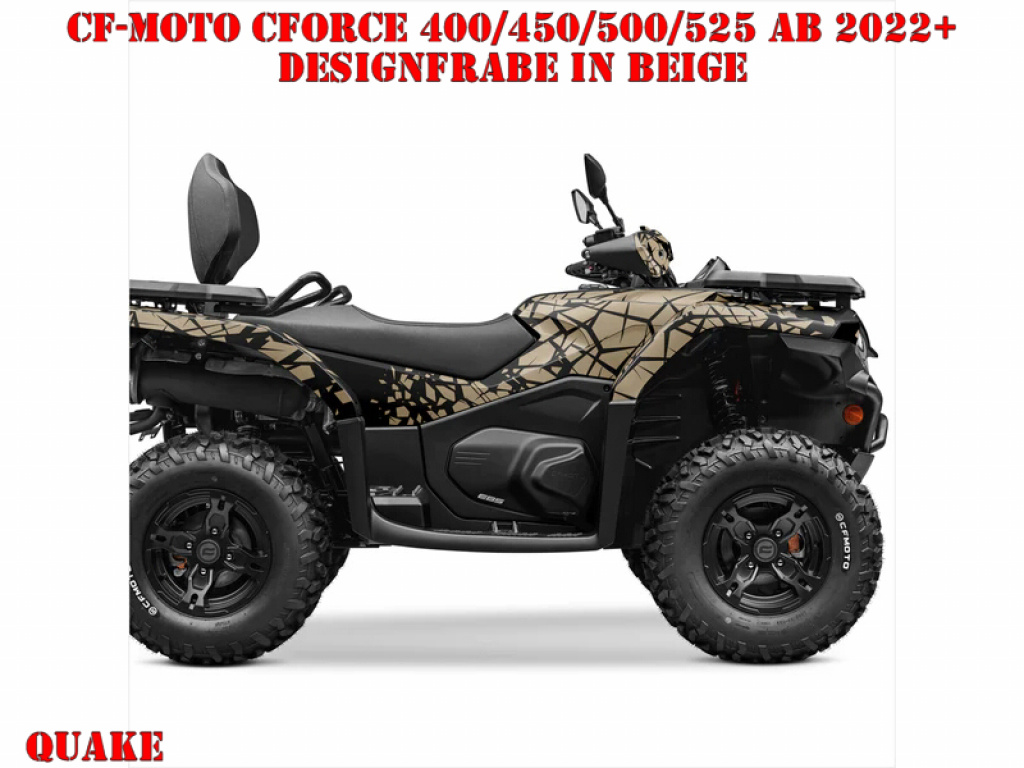 Quake Beige for CF-Moto CForce 400/450/500/520 S/L ab 2022+