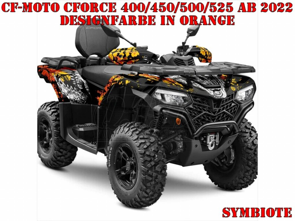 Symbiote Orange for CF-Moto CForce 400/450/500/520 S/L ab 2022+