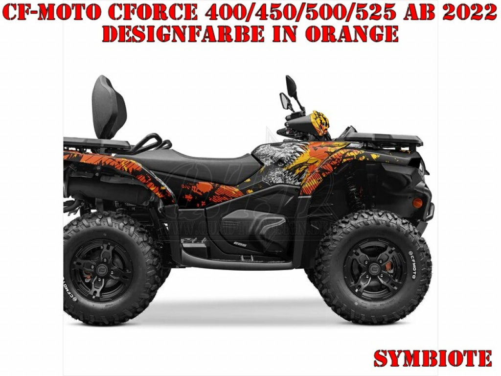 Symbiote Orange for CF-Moto CForce 400/450/500/520 S/L ab 2022+