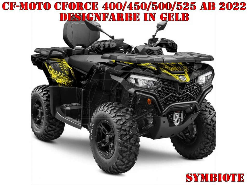 Symbiote Yellow for CF-Moto CForce 400/450/500/520 S/L ab 2022+
