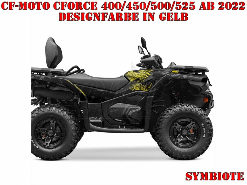 Symbiote Yellow for CF-Moto CForce 400/450/500/520 S/L ab 2022+