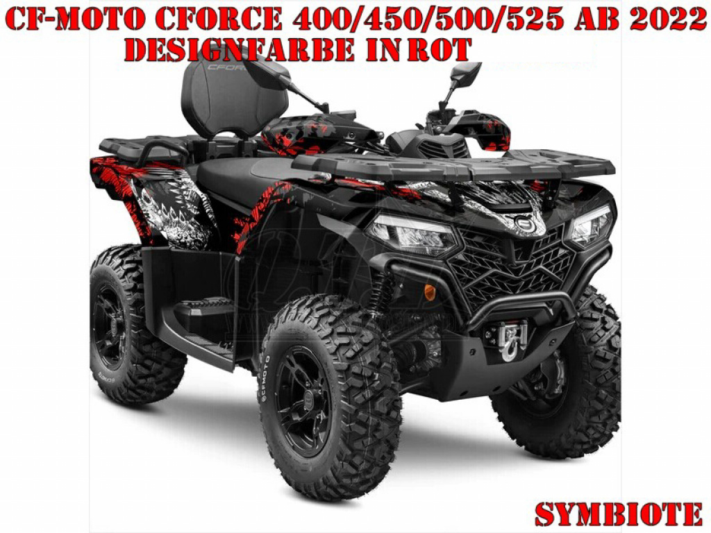 Symbiote Red for CF-Moto CForce 400/450/500/520 S/L ab 2022+