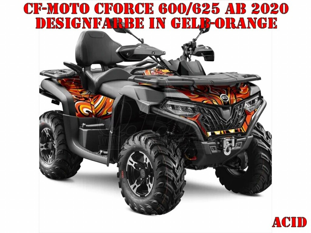 Acid Gelb-Orange M Version für CF-Moto CForce 600-625 S/L ab 2020+