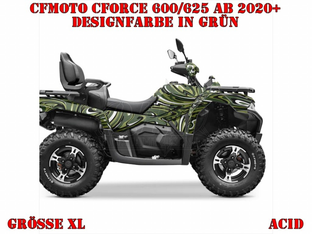 Acid Grün XL Version für CF-Moto CForce 600-625 S/L ab 2020+