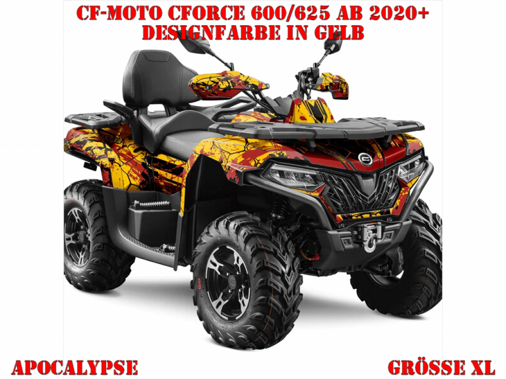 Apocalypse Gelb XL Version für CF-Moto CForce 600-625 S/L ab 2020+
