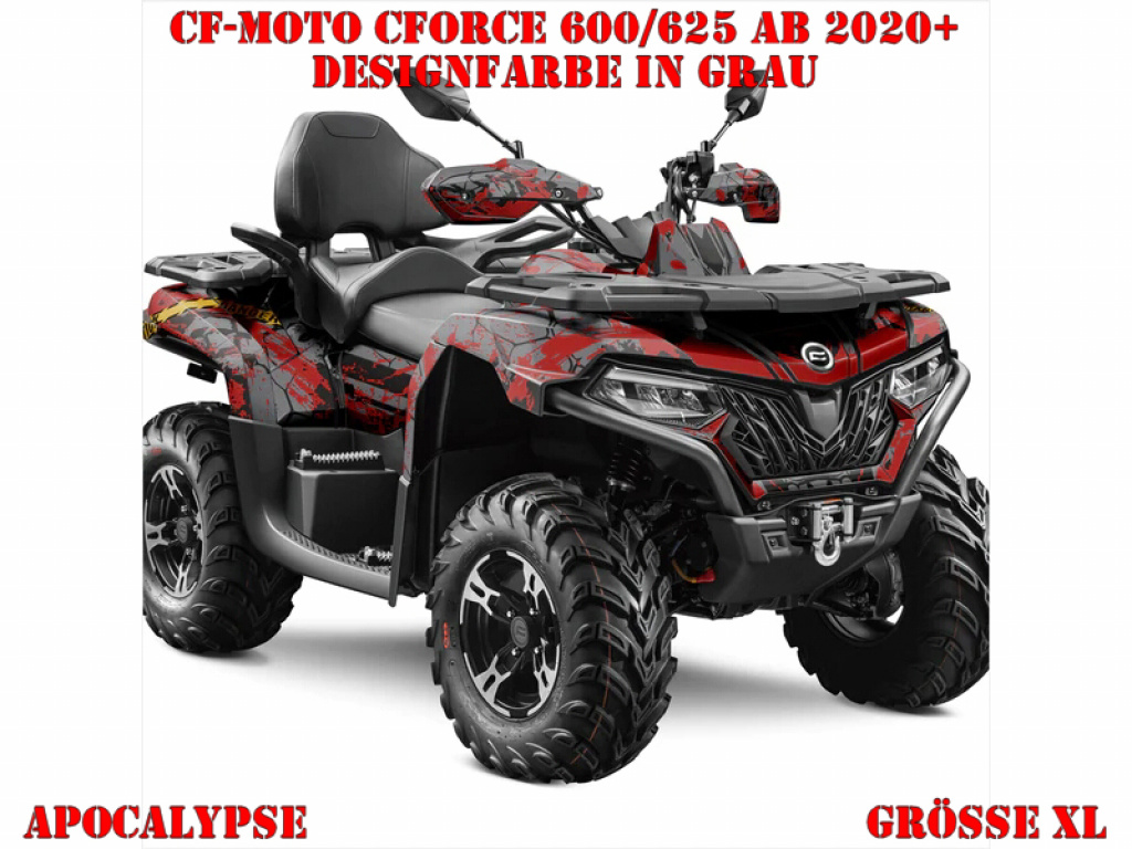 Apocalypse Grau XL Version für CF-Moto CForce 600-625 S/L ab 2020+