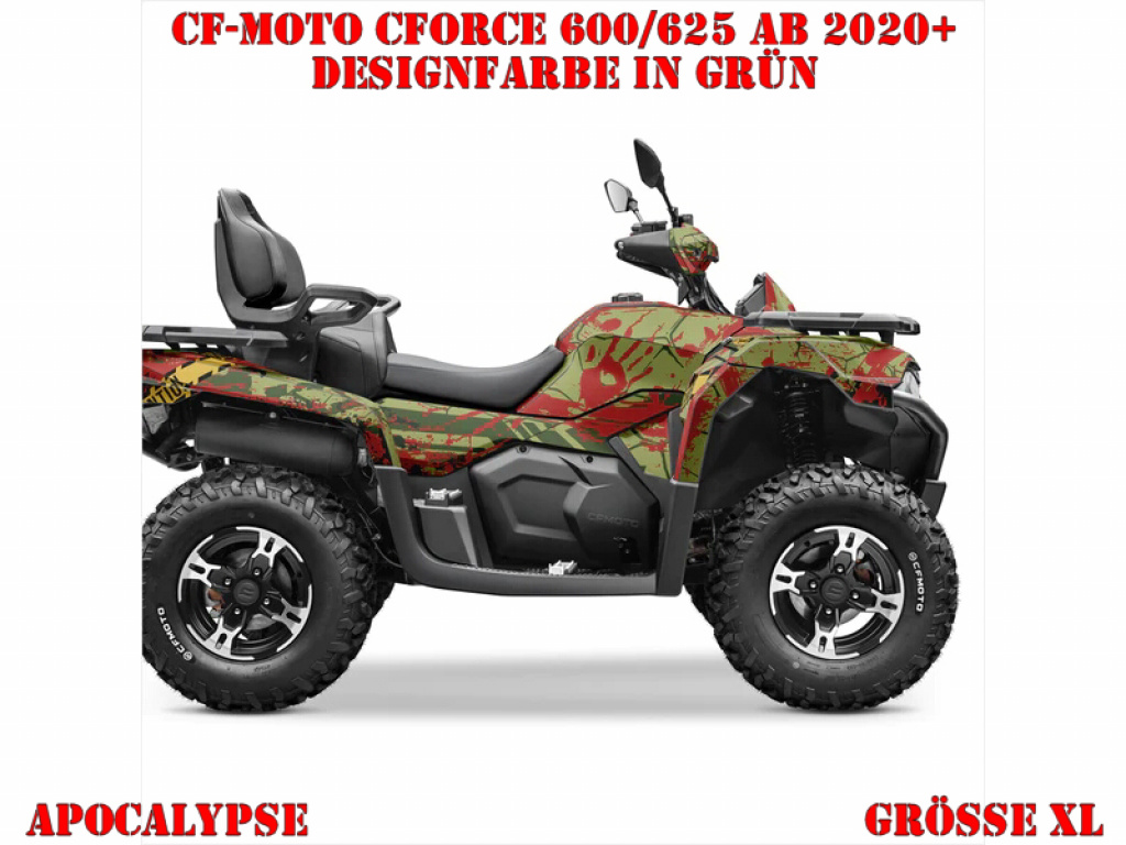 Apocalypse Grün XL Version für CF-Moto CForce 600-625 S/L ab 2020+