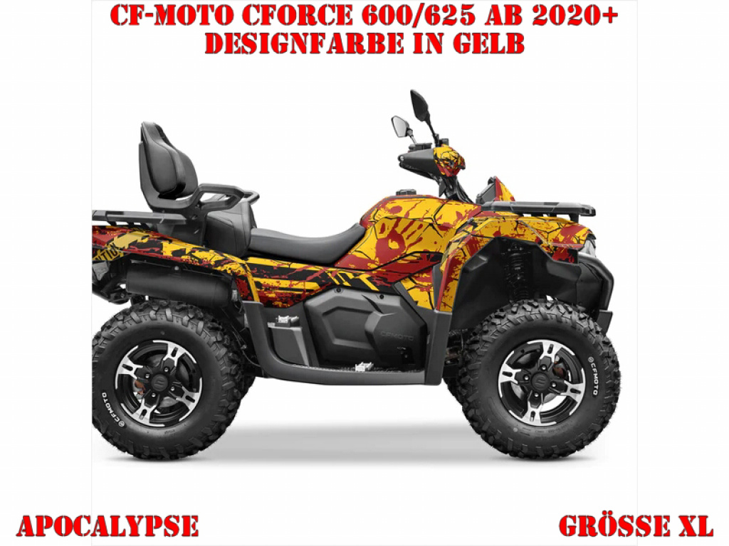 Apocalypse Gelb XL Version für CF-Moto CForce 600-625 S/L ab 2020+