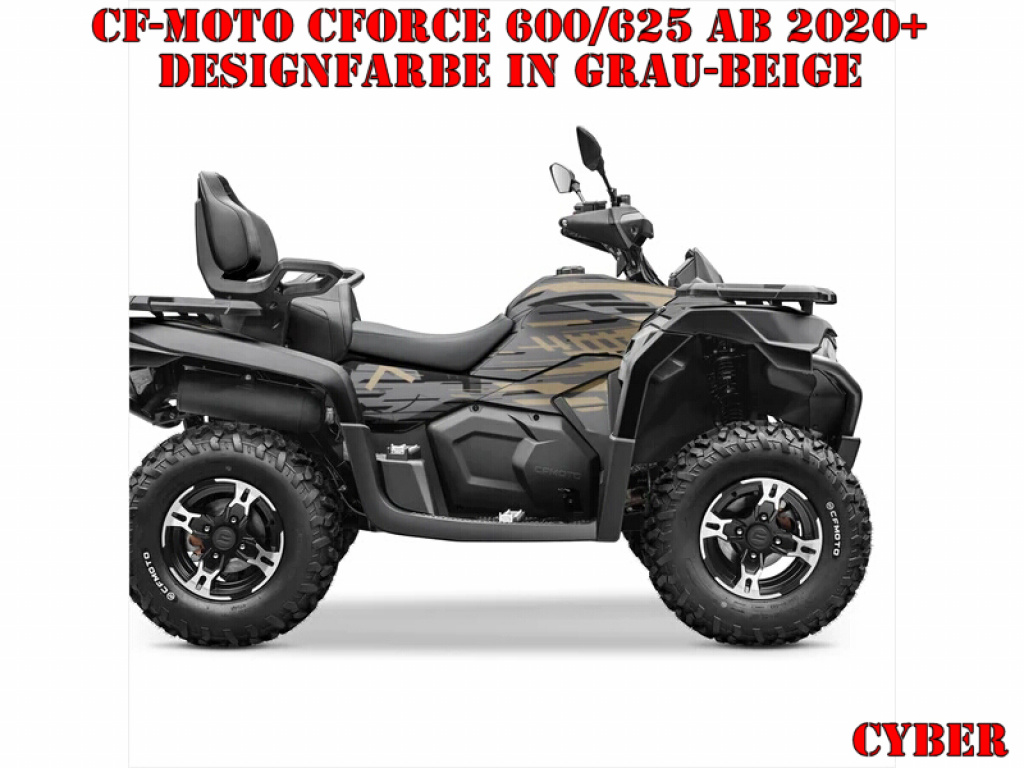 Cyber Grau-Beige M Version für CF-Moto CForce 600-625 S/L ab 2020+