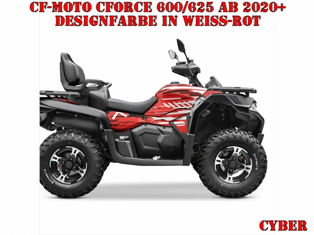 Cyber Weiß-Rot M Version für CF-Moto CForce 600-625 S/L ab 2020+