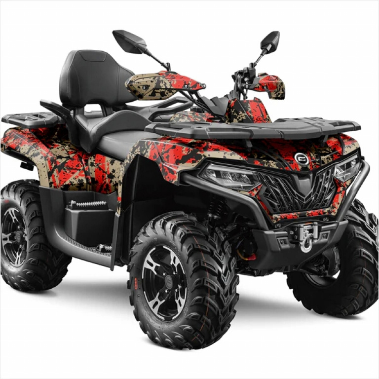 Digital Spot Desertgrau-Orange XL Version für CF-Moto CForce 600-625 S/L ab 2020+