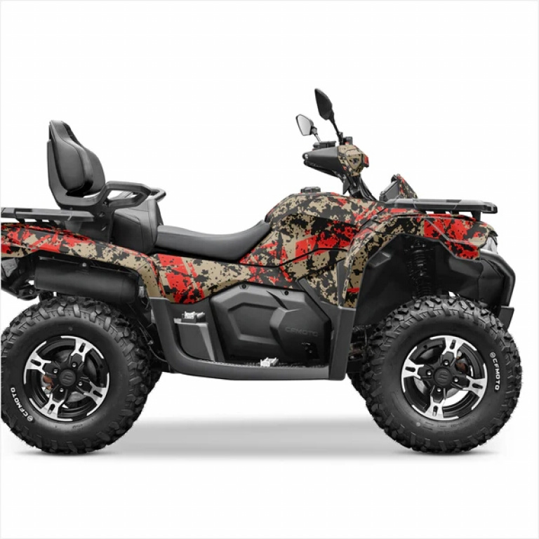 Digital Spot Desertgrau-Orange XL Version für CF-Moto CForce 600-625 S/L ab 2020+