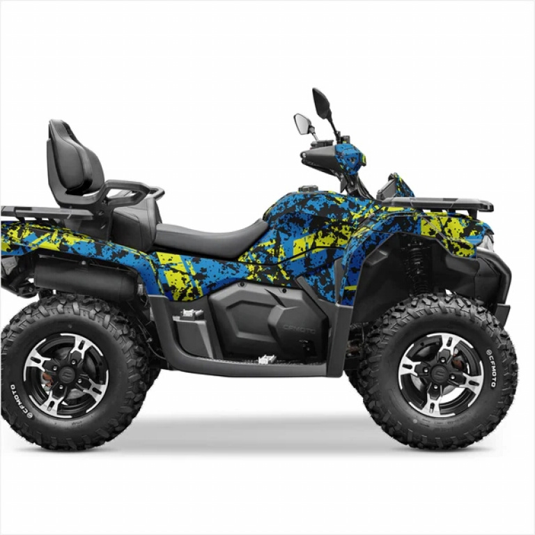 Digital Spot Blau-Gelb XL Version für CF-Moto CForce 600-625 S/L ab 2020+