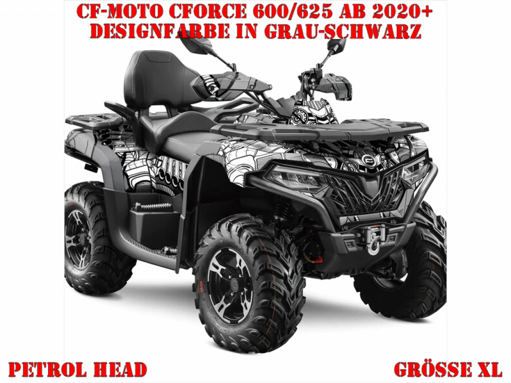 Petrol Head Grey-Black XL Version for CF-Moto CForce 600-625 S/L ab 2020+