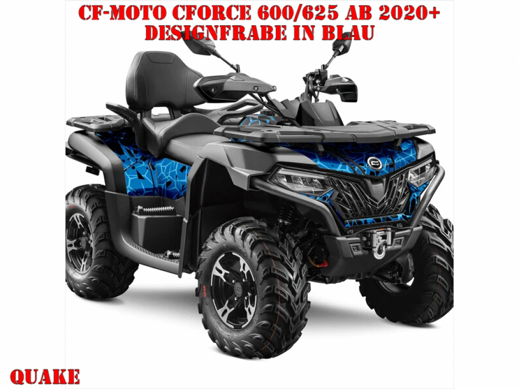 Quake Blau M Version für CF-Moto CForce 600-625 S/L ab 2020+