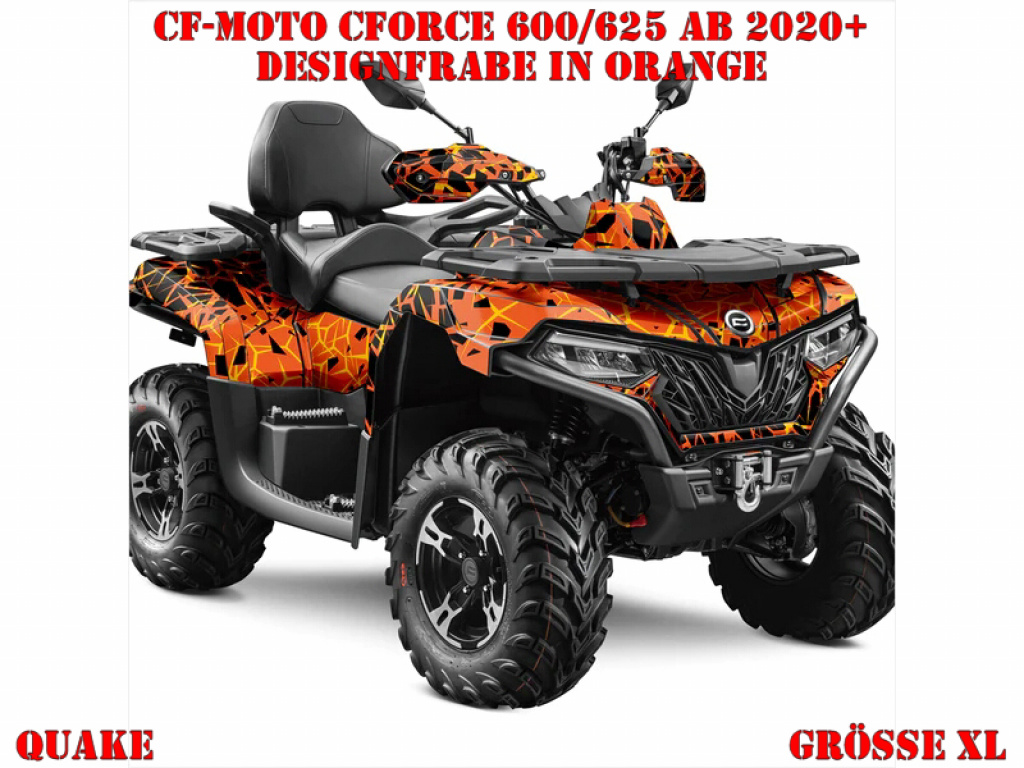 Quake Orange XL Version für CF-Moto CForce 600-625 S/L ab 2020+