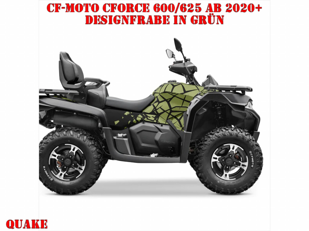 Quake Grün M Version für CF-Moto CForce 600-625 S/L ab 2020+
