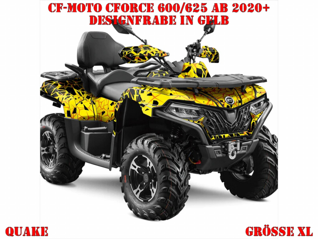 Quake Gelb XL Version für CF-Moto CForce 600-625 S/L ab 2020+