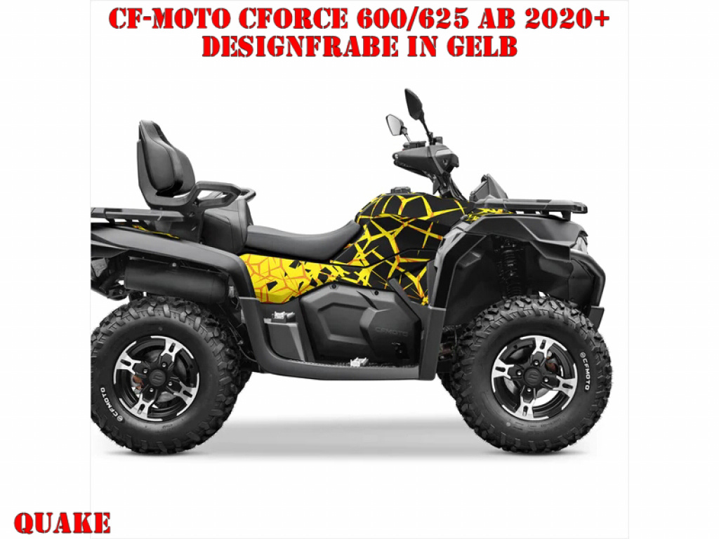 Quake Gelb M Version für CF-Moto CForce 600-625 S/L ab 2020+