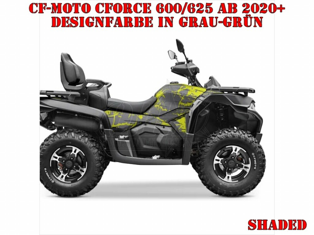 Shaded Grau-Grün M Version für CF-Moto CForce 600-625 S/L ab 2020+