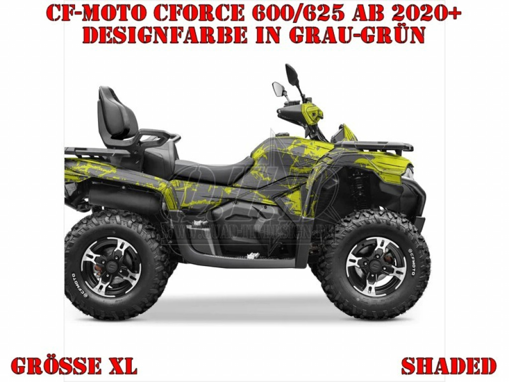Shaded Grau-Grün XL Version für CF-Moto CForce 600-625 S/L ab 2020+