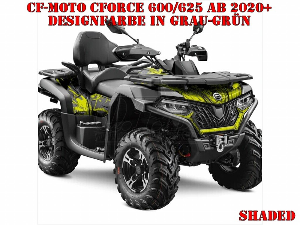 Shaded Grau-Grün M Version für CF-Moto CForce 600-625 S/L ab 2020+