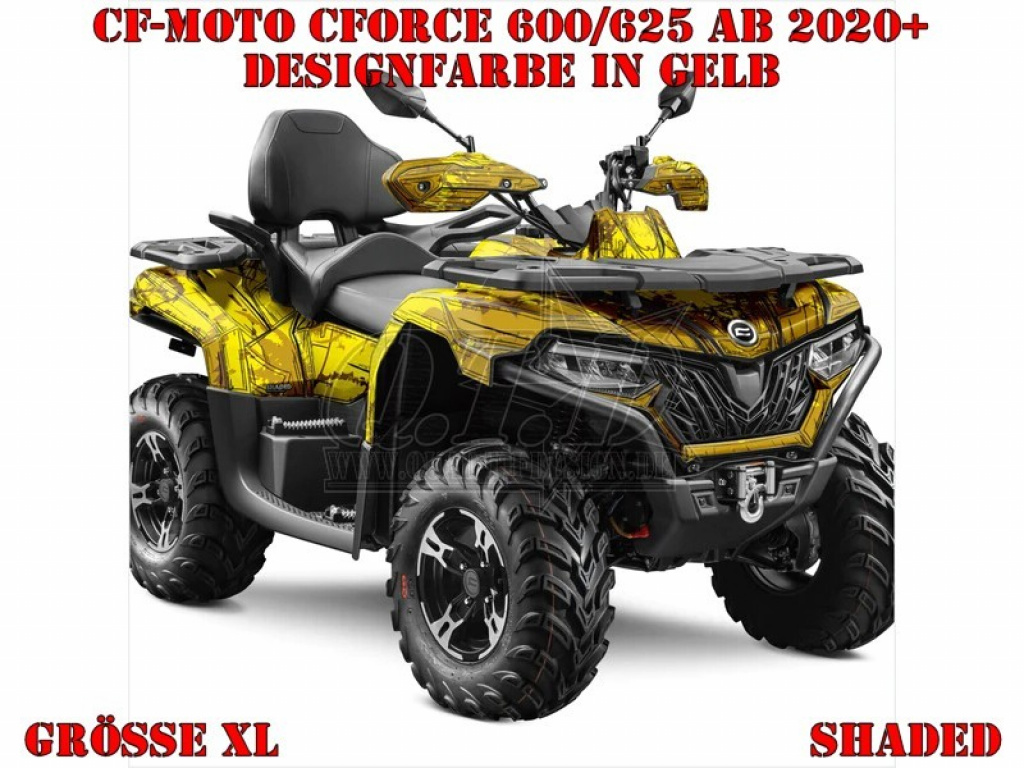 Shaded Gelb XL Version für CF-Moto CForce 600-625 S/L ab 2020+