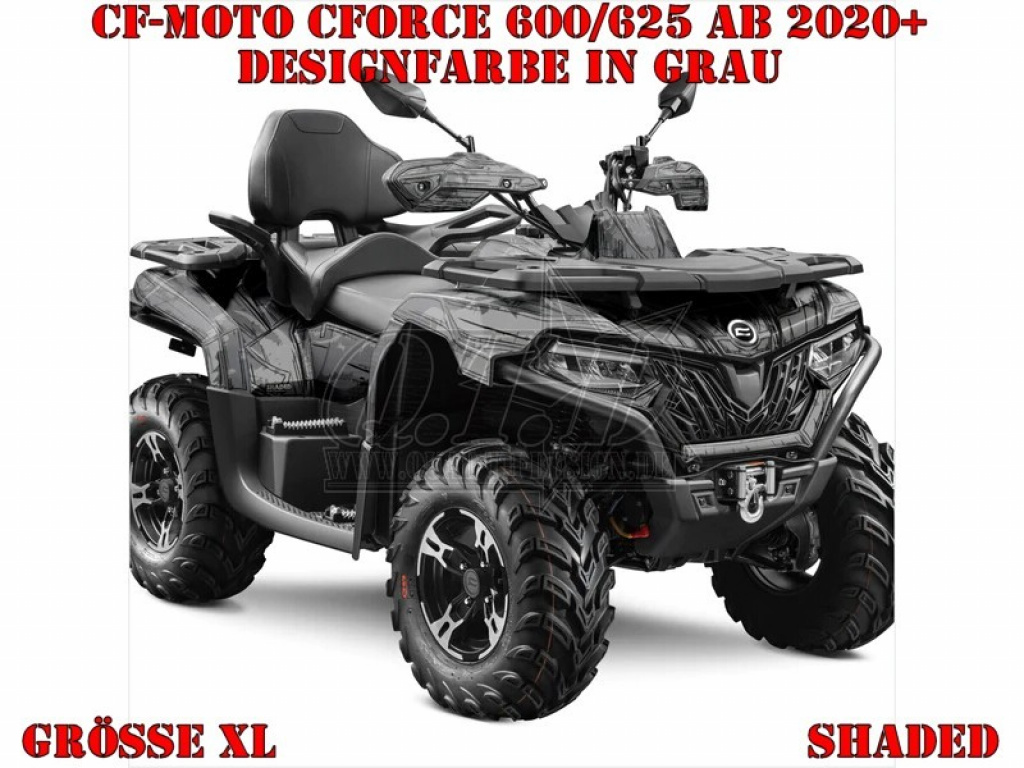 Shaded Grau XL Version für CF-Moto CForce 600-625 S/L ab 2020+