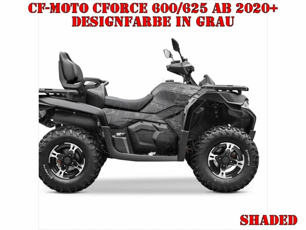 Shaded Grau M Version für CF-Moto CForce 600-625 S/L ab 2020+