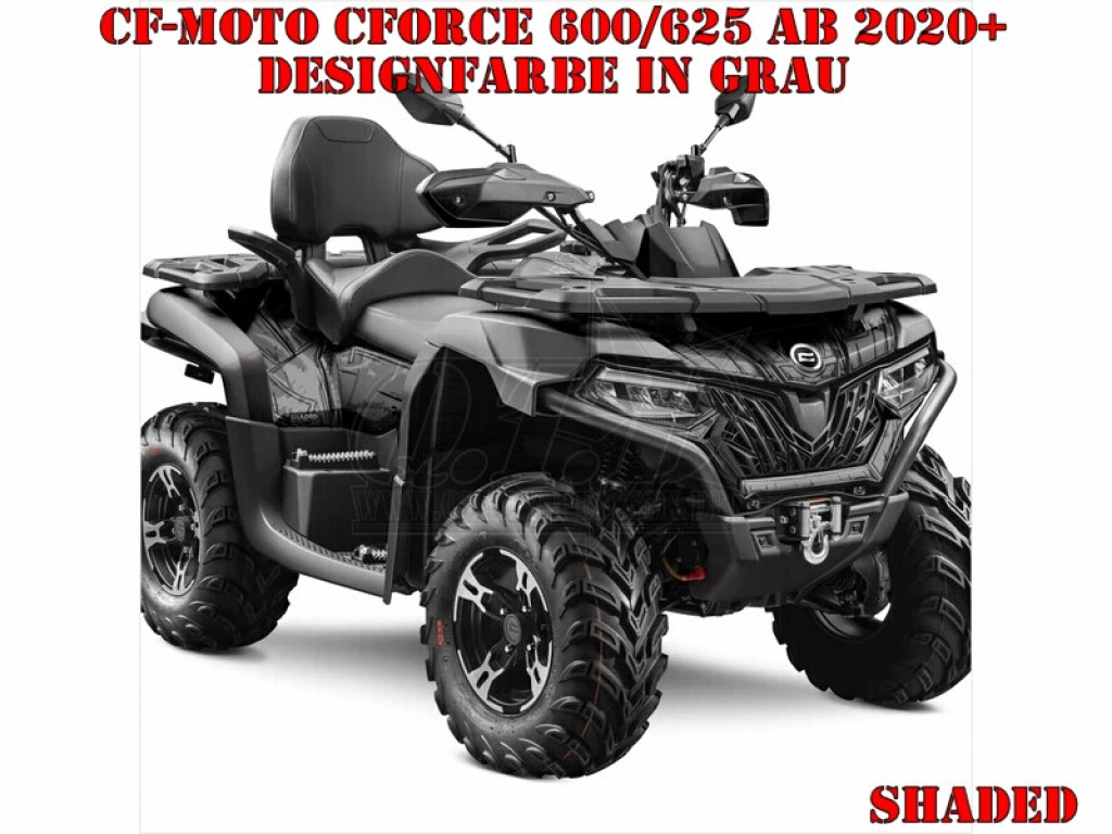 Shaded Grau M Version für CF-Moto CForce 600-625 S/L ab 2020+