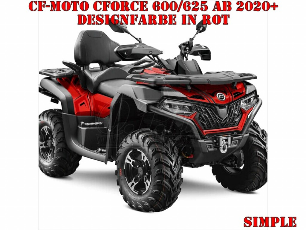 Simple Rot M Version für CF-Moto CForce 600-625 S/L ab 2020+