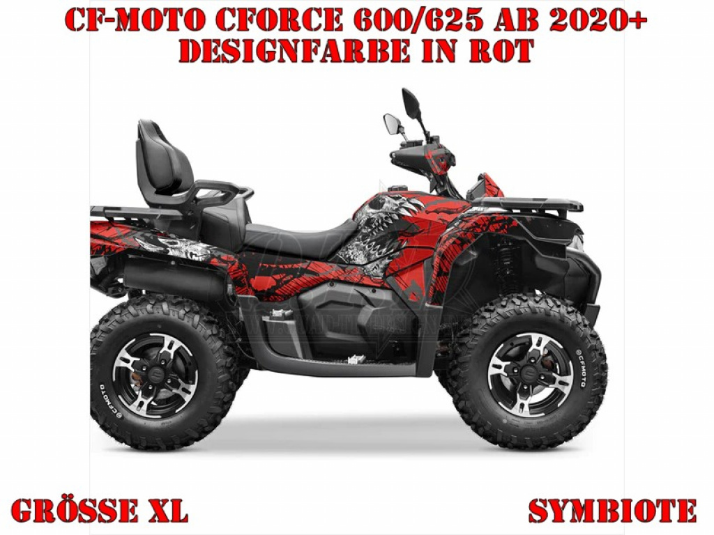 Symbiote Rot XL Version für CF-Moto CForce 600-625 S/L ab 2020+