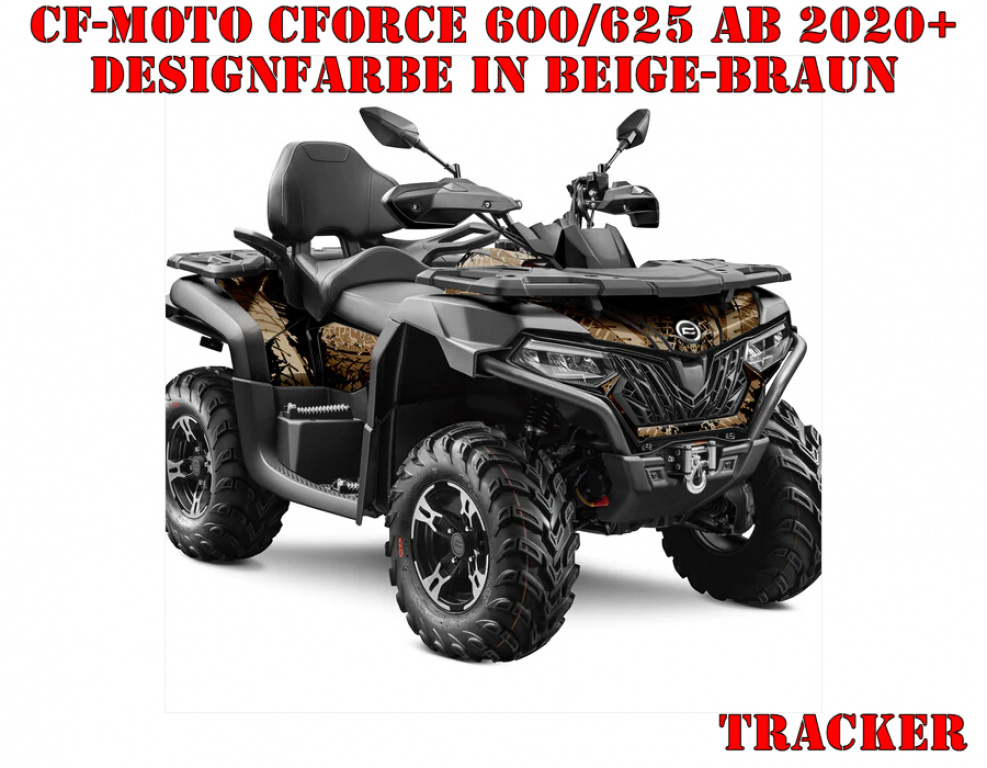 Tracker Beige-Braun M Version für CF-Moto CForce 600-625 S/L ab 2020+