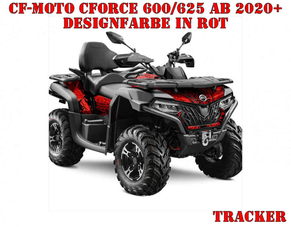 Tracker Rot M Version für CF-Moto CForce 600-625 S/L ab 2020+