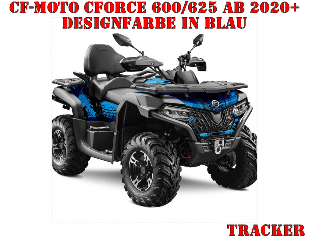 Tracker Blau M Version für CF-Moto CForce 600-625 S/L ab 2020+