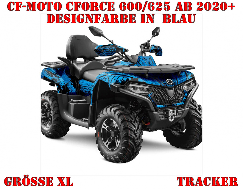 Tracker Blau XL Version für CF-Moto CForce 600-625 S/L ab 2020+