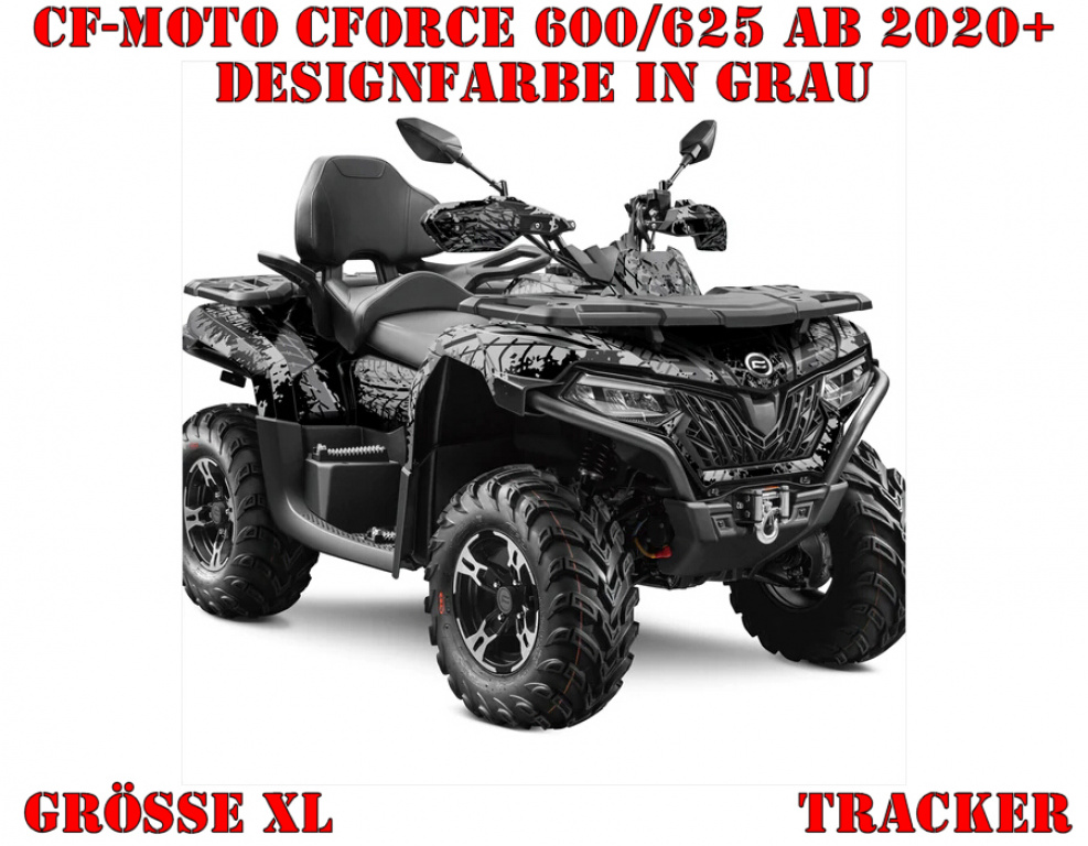Tracker Grau XL Version für CF-Moto CForce 600-625 S/L ab 2020+